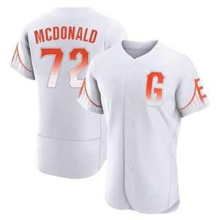 Authentic Trevor Mcdonald Men's San Francisco Giants 2021 City Connect Jersey - White