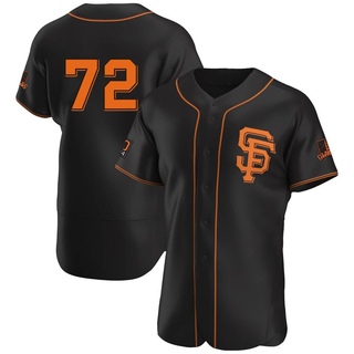 Authentic Trevor Mcdonald Men's San Francisco Giants Alternate Jersey - Black