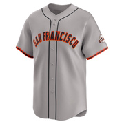 Limited Tim Lincecum Youth San Francisco Giants Away Jersey - Gray