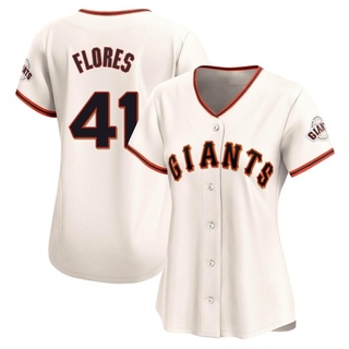 Limited Wilmer Flores Women's San Francisco Giants Home Jersey - Cream