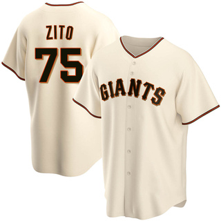 Replica Barry Zito Youth San Francisco Giants Home Jersey - Cream