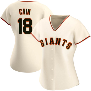 Replica Matt Cain Women's San Francisco Giants Home Jersey - Cream