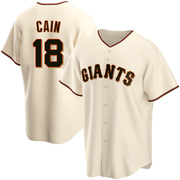 Replica Matt Cain Youth San Francisco Giants Home Jersey - Cream