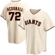 Replica Trevor Mcdonald Men's San Francisco Giants Home Jersey - Cream