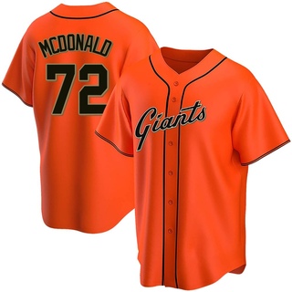 Replica Trevor Mcdonald Youth San Francisco Giants Alternate Jersey - Orange