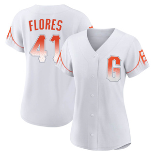 Replica Wilmer Flores Women's San Francisco Giants 2021 City Connect Jersey - White